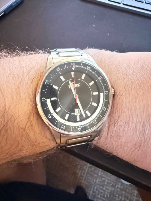 Relógio Lacoste com pulseira de Aço