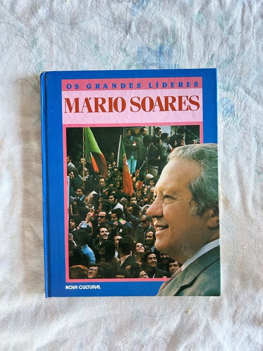 Livro Os Grandes Líderes Mario Soares