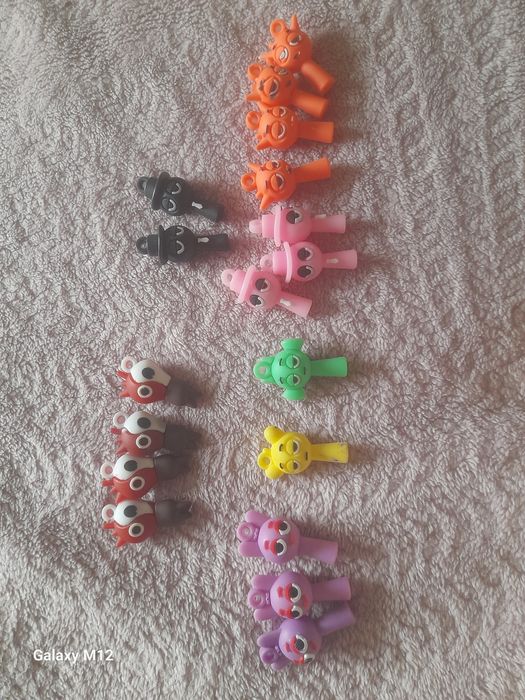 Спрунки гумові фігурки sprunki брелки 3 см