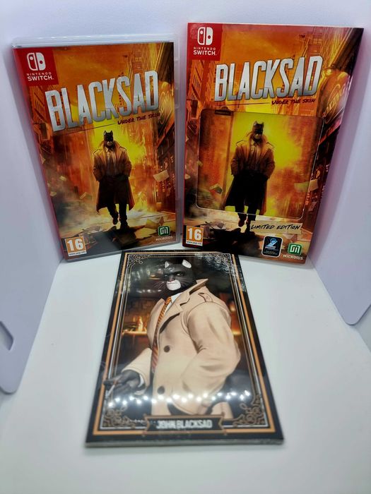Blacksad Under the Skin edycja limitowana - Nintendo Switch