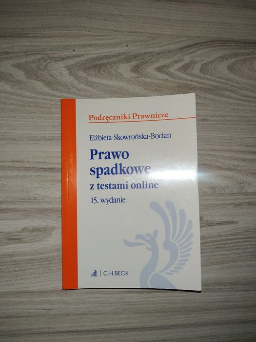 Prawo spadkowe 15 z testami podręcznik