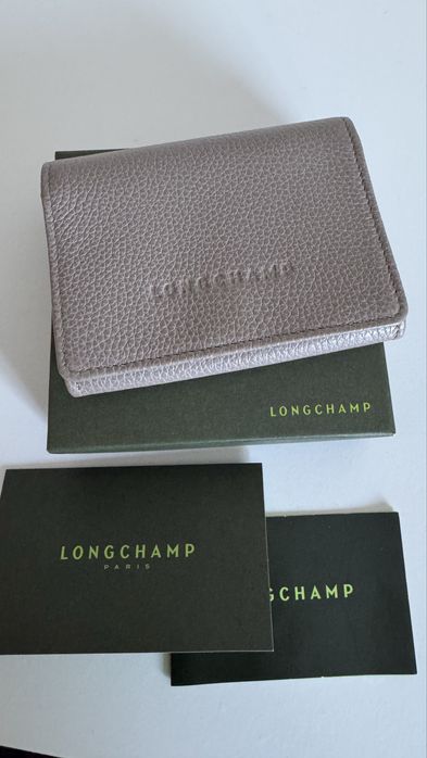 Carteira em pele Longchamp. Nova, por estrear!
