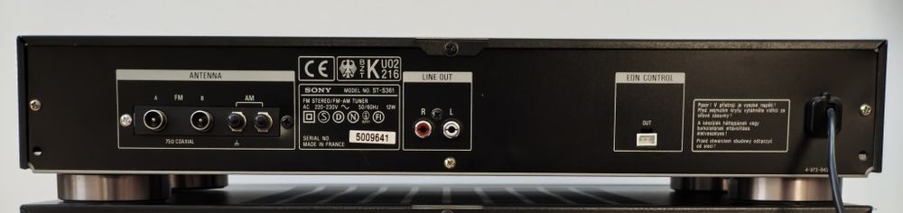 Sintonizador (rádio) Sony ST-S361