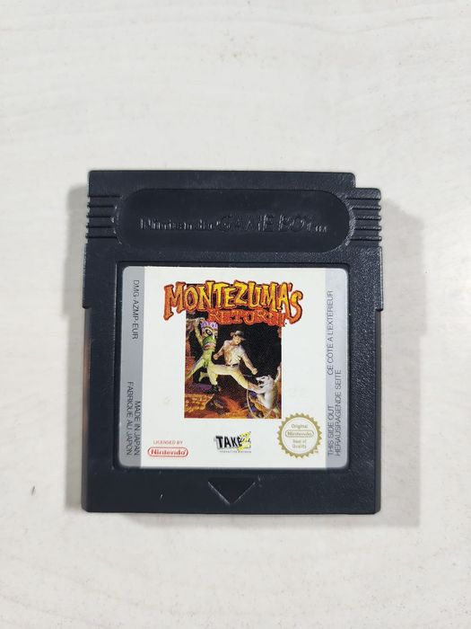 Montezuma's return gameboy