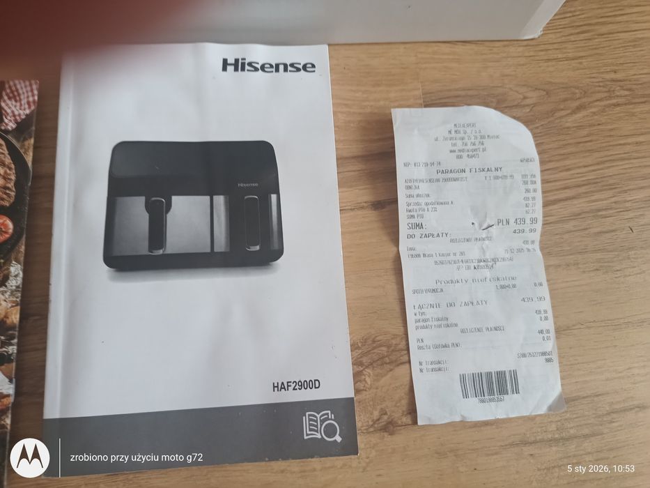 Air fryer dual nowa frytownica