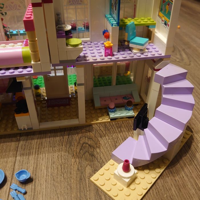 41314, Dom Stephanie i przyczepa dla konia LEGO Friends