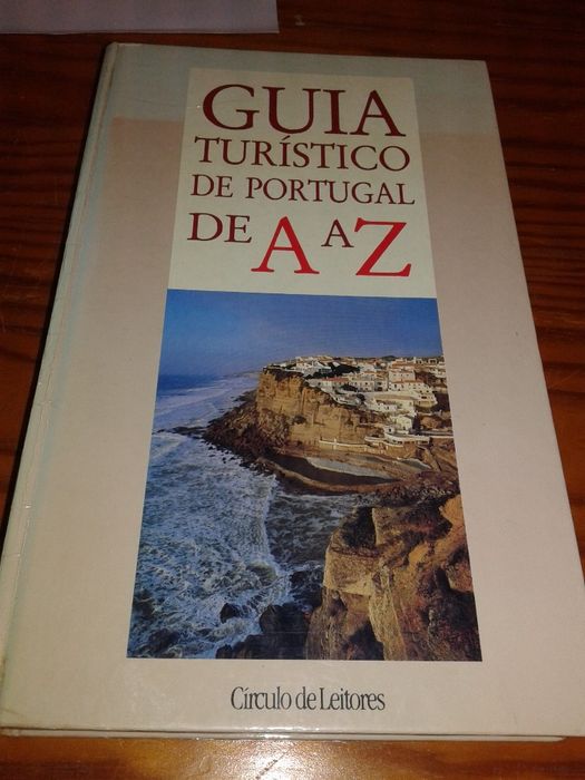 Livro "Guia Turístico de Portugal de A a Z" - 1990