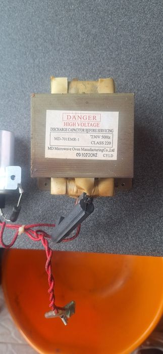 Transformator mikrofala zelmer