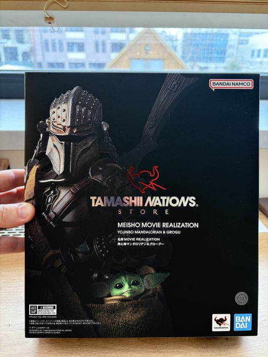 Фігурка Bandai Tamashii Nations Meisho Mandalorian & Grogu