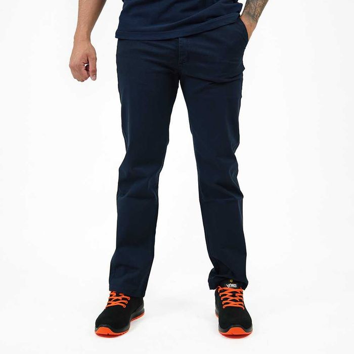 Calças de Sarja Elásticas