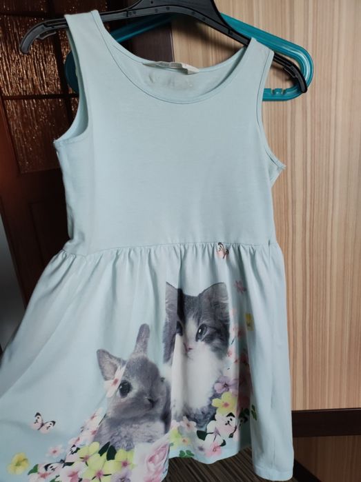 Letnia sukienka dla dziewczynki rozmiar 140 H&M