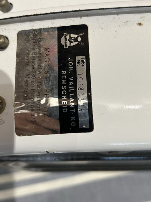 Esquentador a gas Vaillant