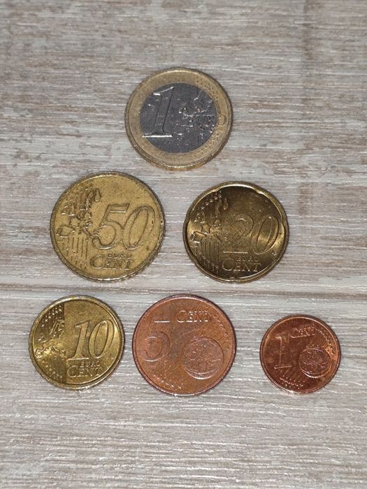 Монети Євро і центи