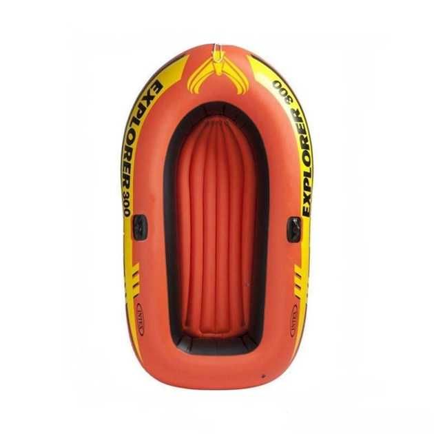 Акция!!! Надувная лодка Intex 58332 надувний човен з веслами і насосом