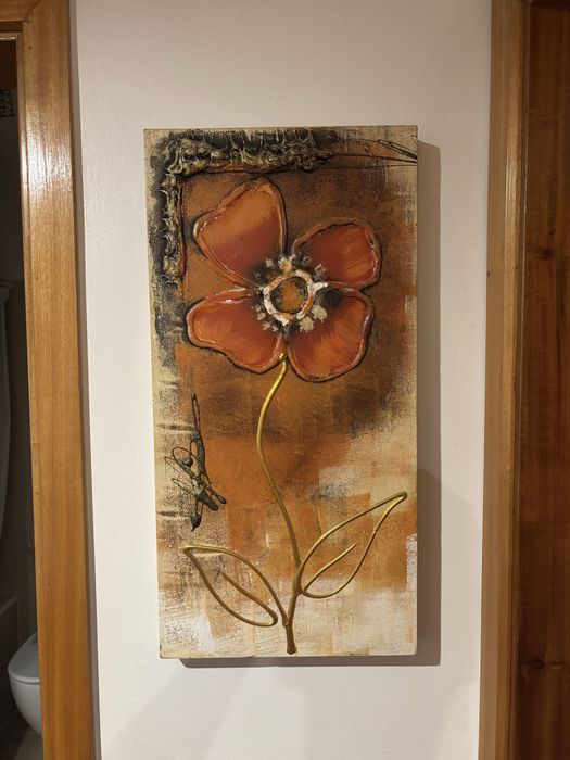 Tela decorativa 30x60 cm