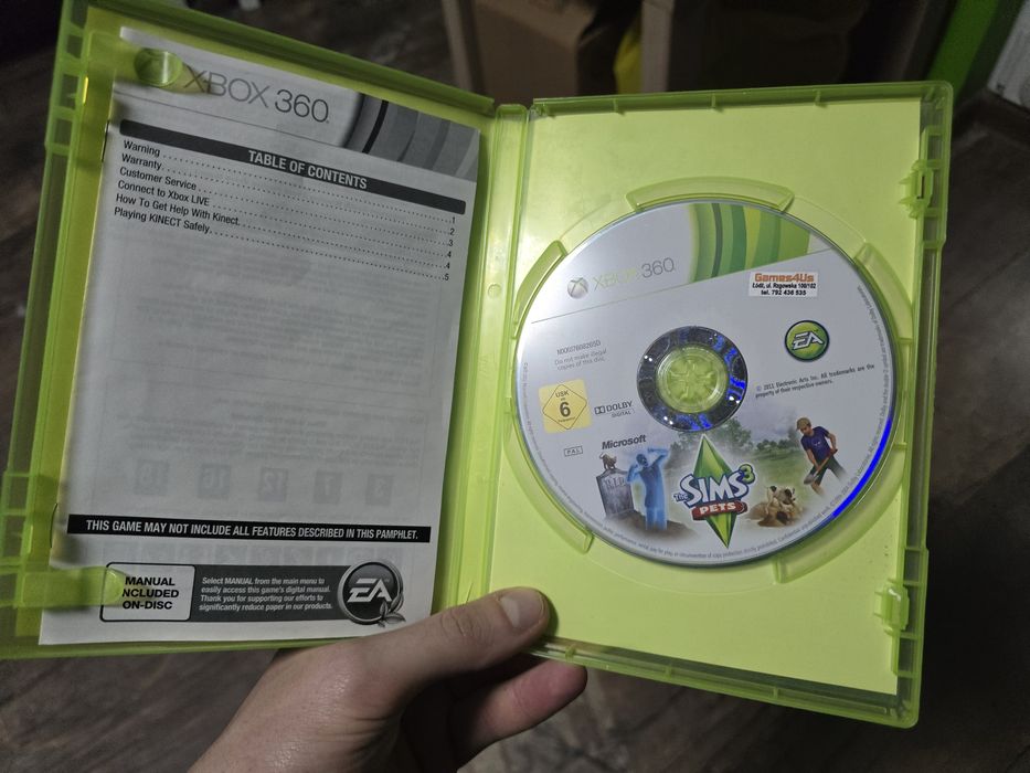 The Sims 3 Pets xbox 360 zwierzęta