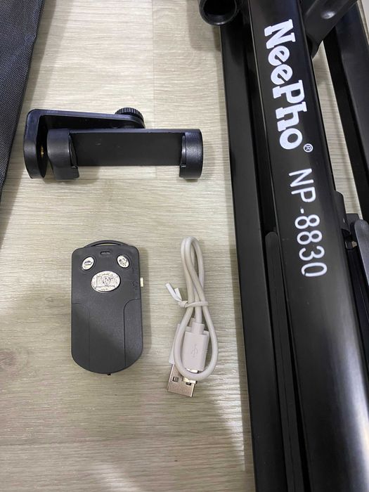 Штатив тринога для телефону, фотоапарата NeePho Чорний NP-8830