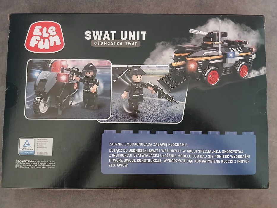 Klocki Elefun Jednostka Swat Policja