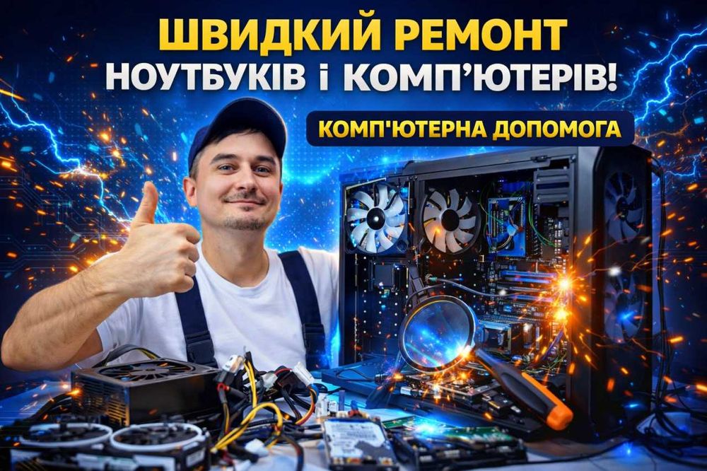 Швидкий та надійний ремонт ПК, ТВ та кавомашин з гарантією