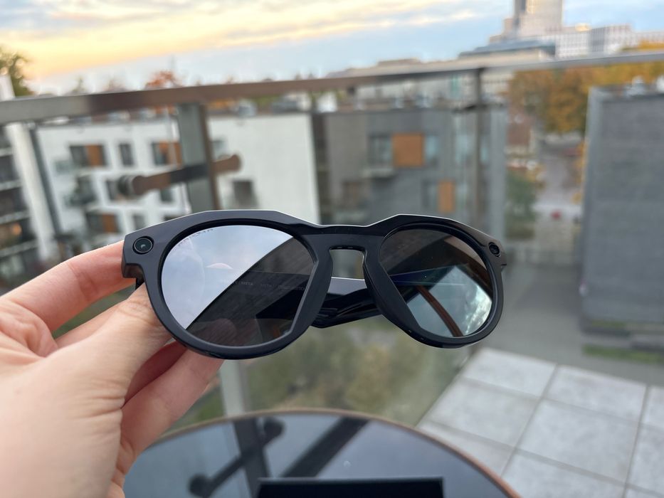Smart okulary Oakley Meta HSTN - Black - Prizm Black Polarized