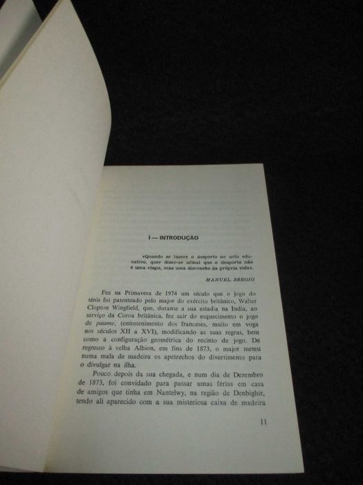 Livro abc do Ténis Fonseca Vaz
