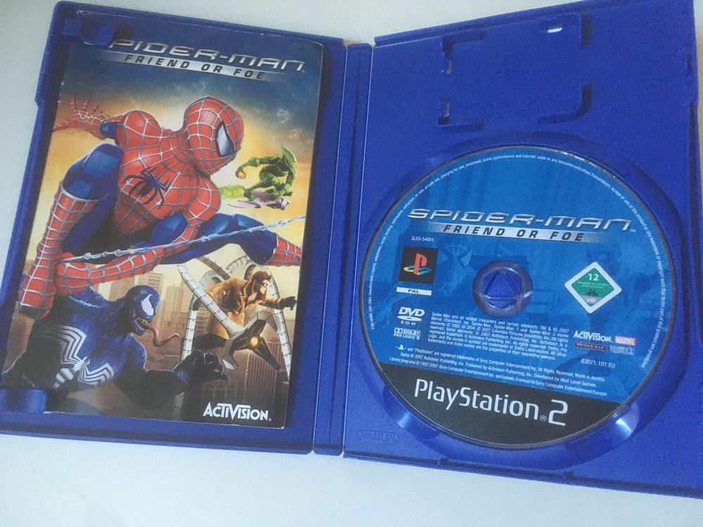Mavin  Spider-Man: Friend or Foe Sony PlayStation 2 Spiderman PS2
