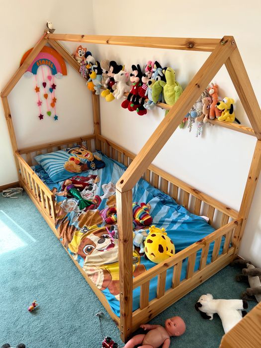 Cama de criança Montessori Hôma 90x190