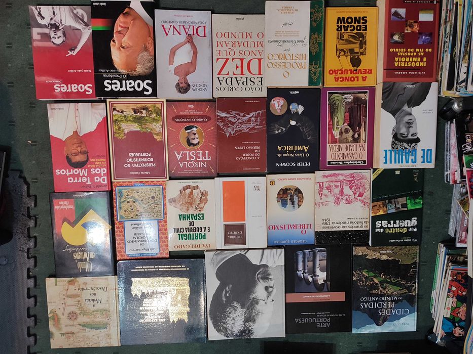 Lote Livros Best Sellers História Portugal e Mundial