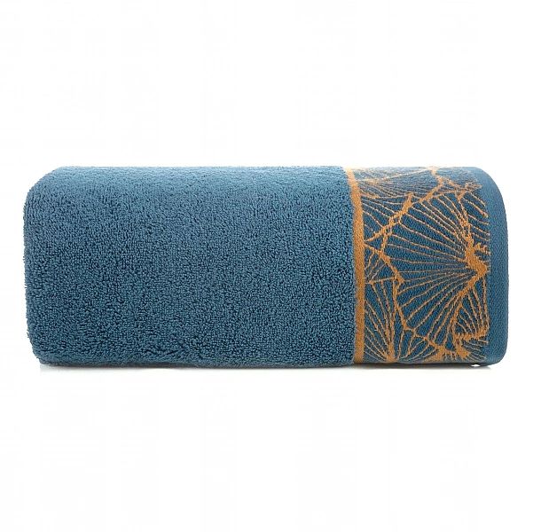 Ręcznik Kąpielowy 50x90 Żakardowy Eurofirany Musa3 Granat