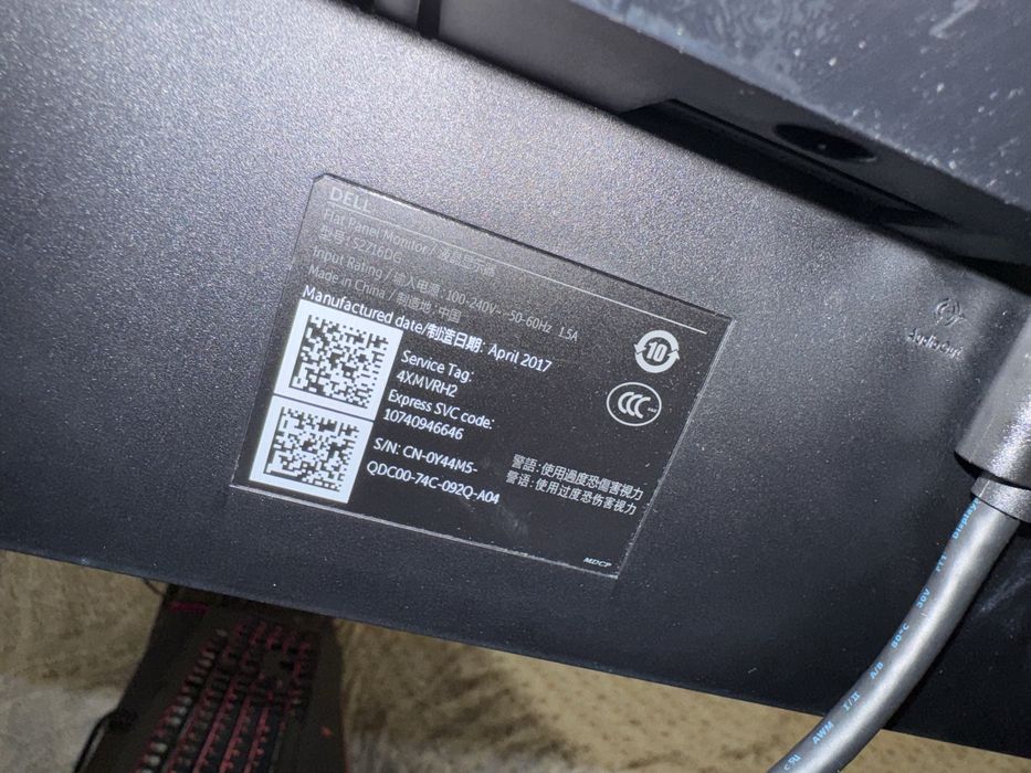 Dell S2716DG Monitor Gaming 27 polegadas inches 2K