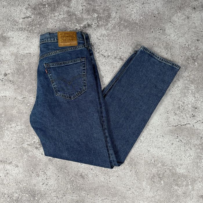 (Оформлено)Чоловічі оригінальні джинси Levis 514 Premium W32 L32 в чудовому стані