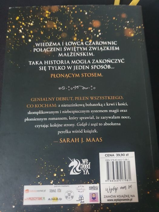 Książka  gołab&wąż shelby mahurin