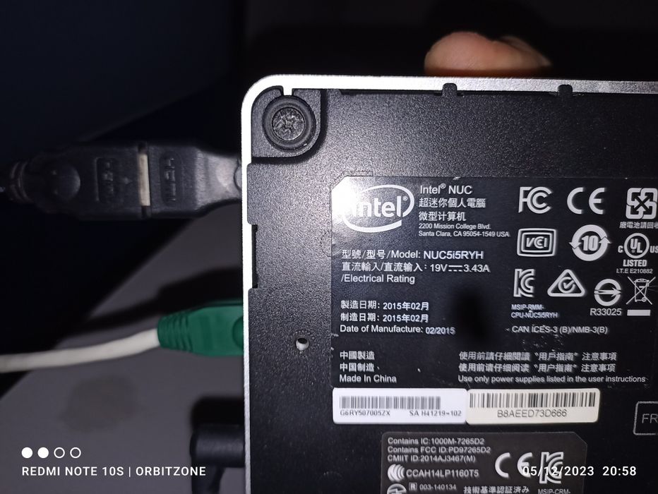 Intel NUC I5 mini PC