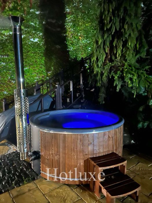 Чан, Купель на дровах, купель з піччю, Спа, офуро,