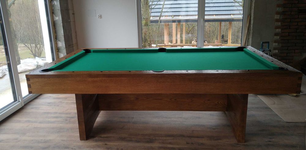 Bilard stół bilardowy Retro 8FT drewniany kamień BILLKROS - Producent