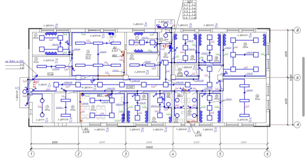 Проект електрики, проектування електропостачання, електроопалення