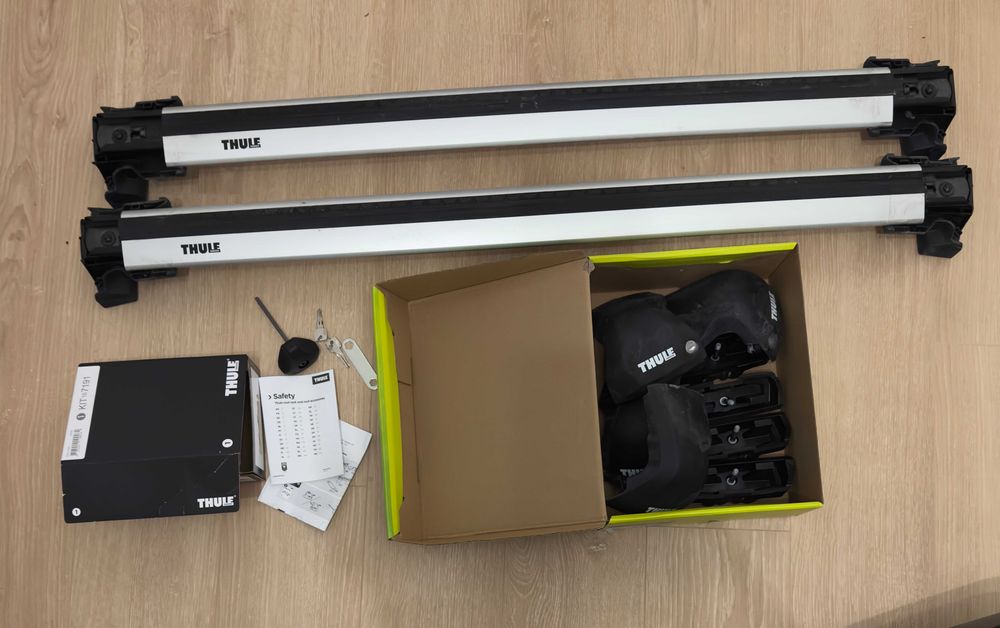 Bagażnik dachowy bazowy Thule Edge BMW seria 5 G60 sedan 2024-