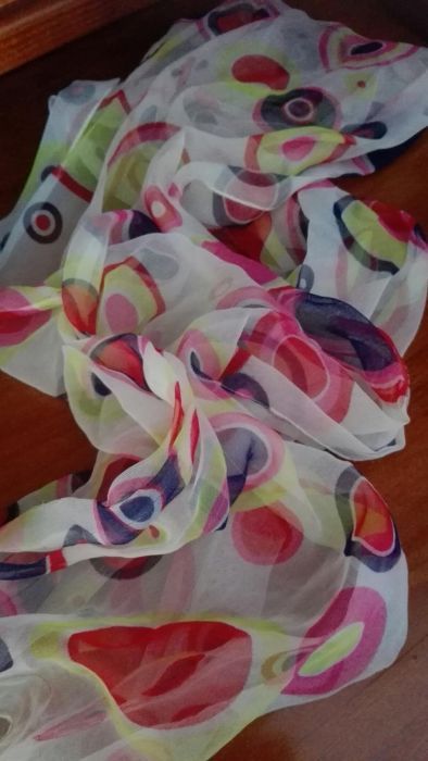 Lenço para colocar ao pescoço