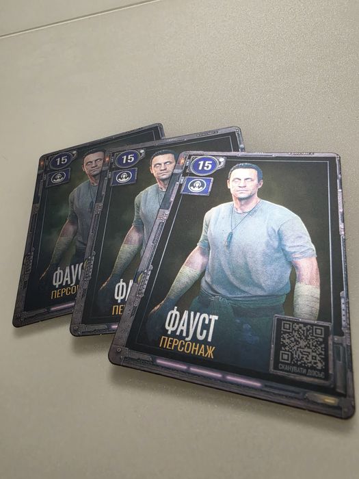Колекційна картка STALKER 2: Heart of Chornobyl — №15 «Фауст Персонаж»