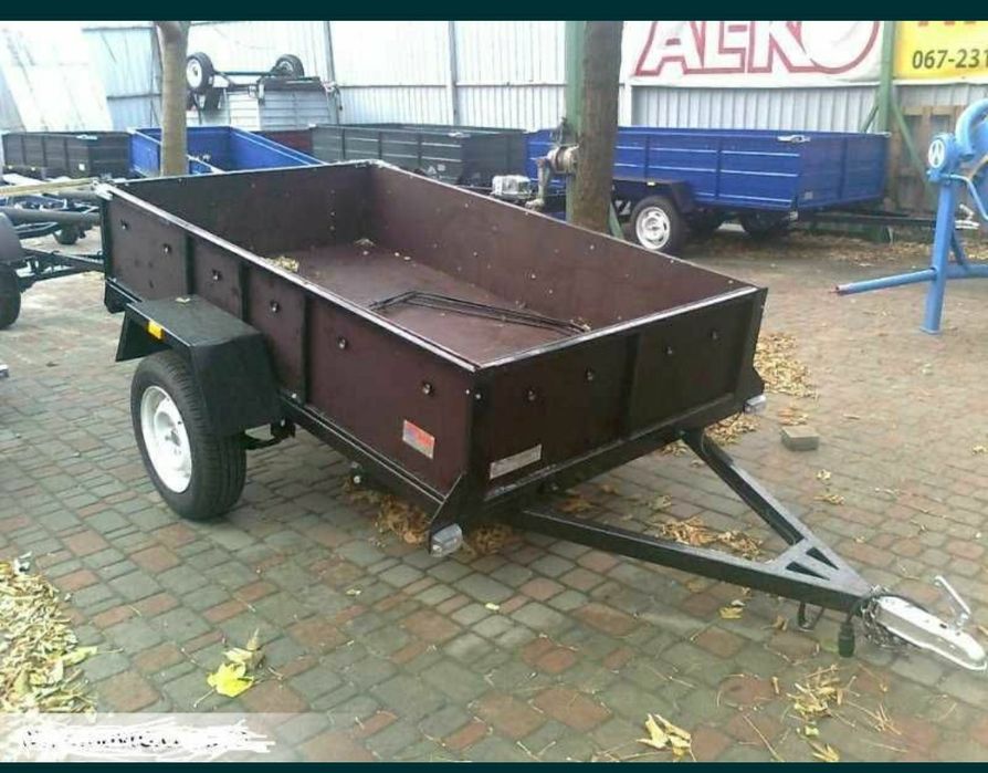 Прицеп новый легковой 2.04м/1.31м бакелитовый