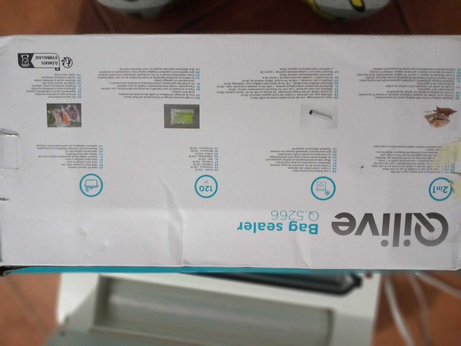 Maquina seladora a vácuo como nova