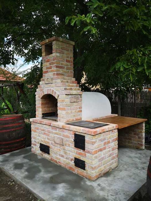 Grill murowany/Wędzarnia/ Piec do pizzy