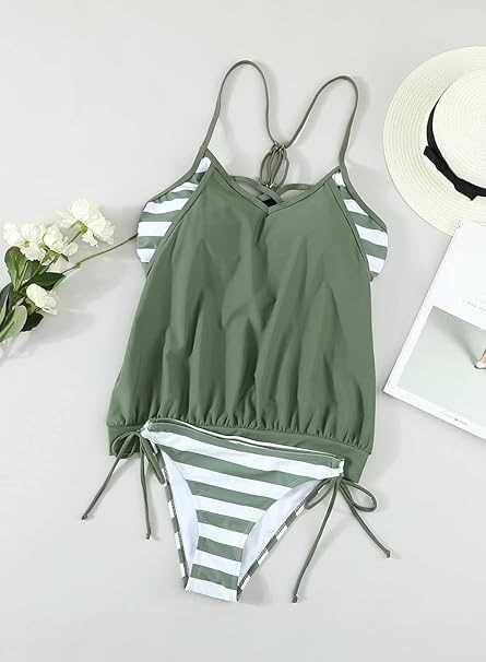 Nowy strój kąpielowy / kostium/ koszulka /majtki/ tankini !L! !4131!