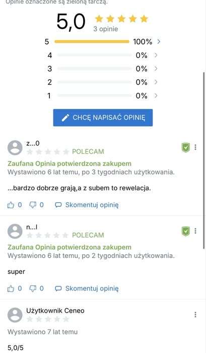 Focal Dome Kino Domowe 5.1 / Nowe (RRP 10 400zł)