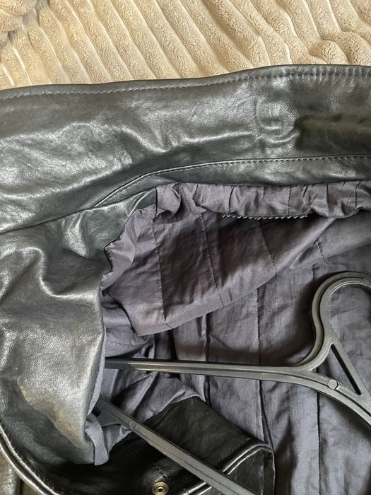 Чоловіча шкіряна куртка