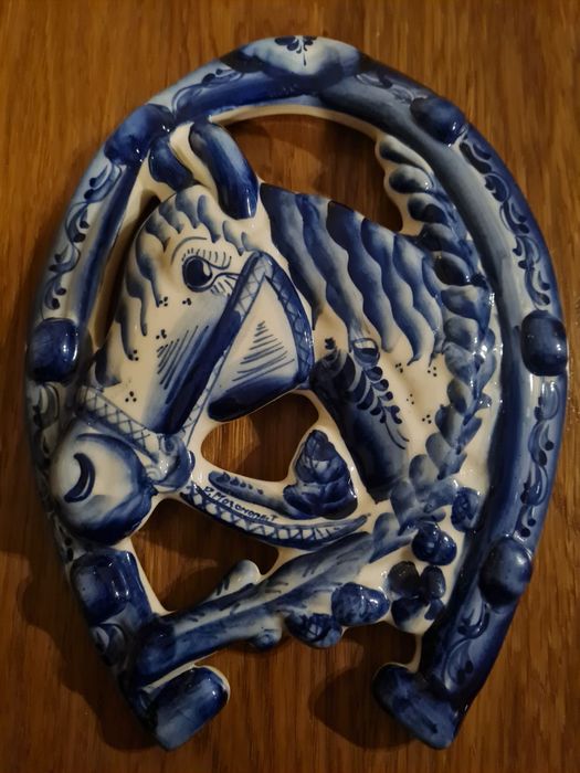 Настінне панно (Підкова) Гжель СССР ручна робота