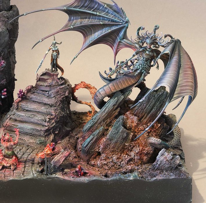 Morathi Krethusa Daughters of Khain Age of Sigmar Warhammer