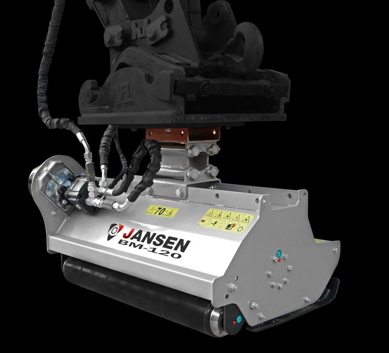 Kosiarka mulczer do KOPARKI napę Hydrauliczny Jansen BM-120