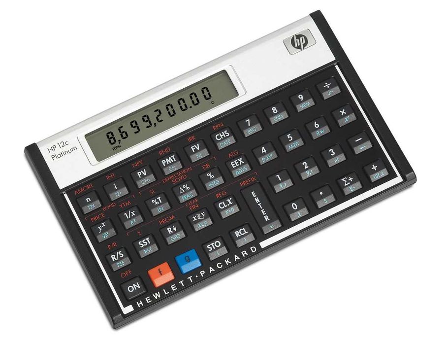 Calculadora HP 12C Platinum - Nova