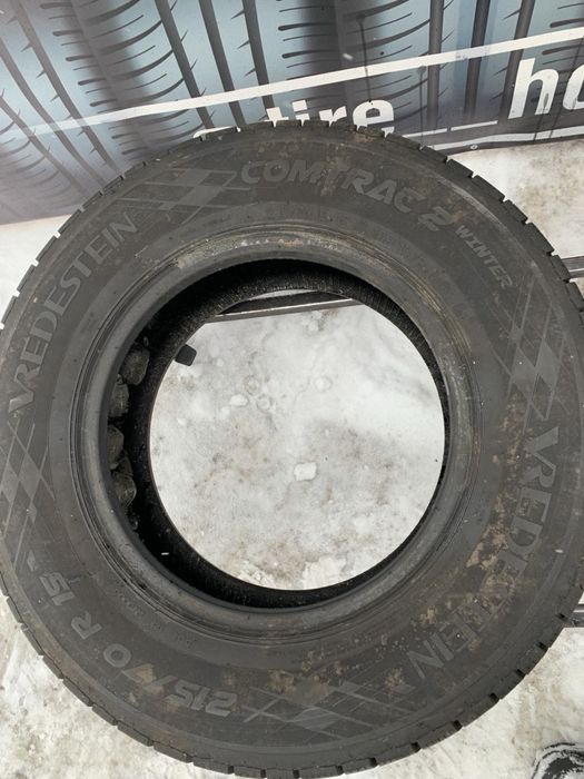 Шини одиночки  215/70 R15C Firestone+Vredestein   10/9  мм